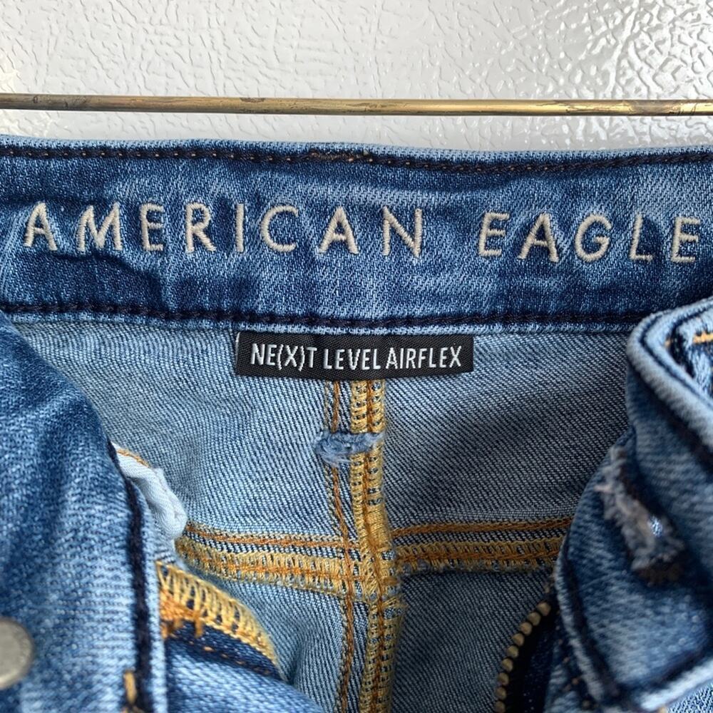 AMERICAN EAGLE Womens Athletic Ne(X)t Level Airflex Jeans - Size 26x28 - Picture 8 of 9